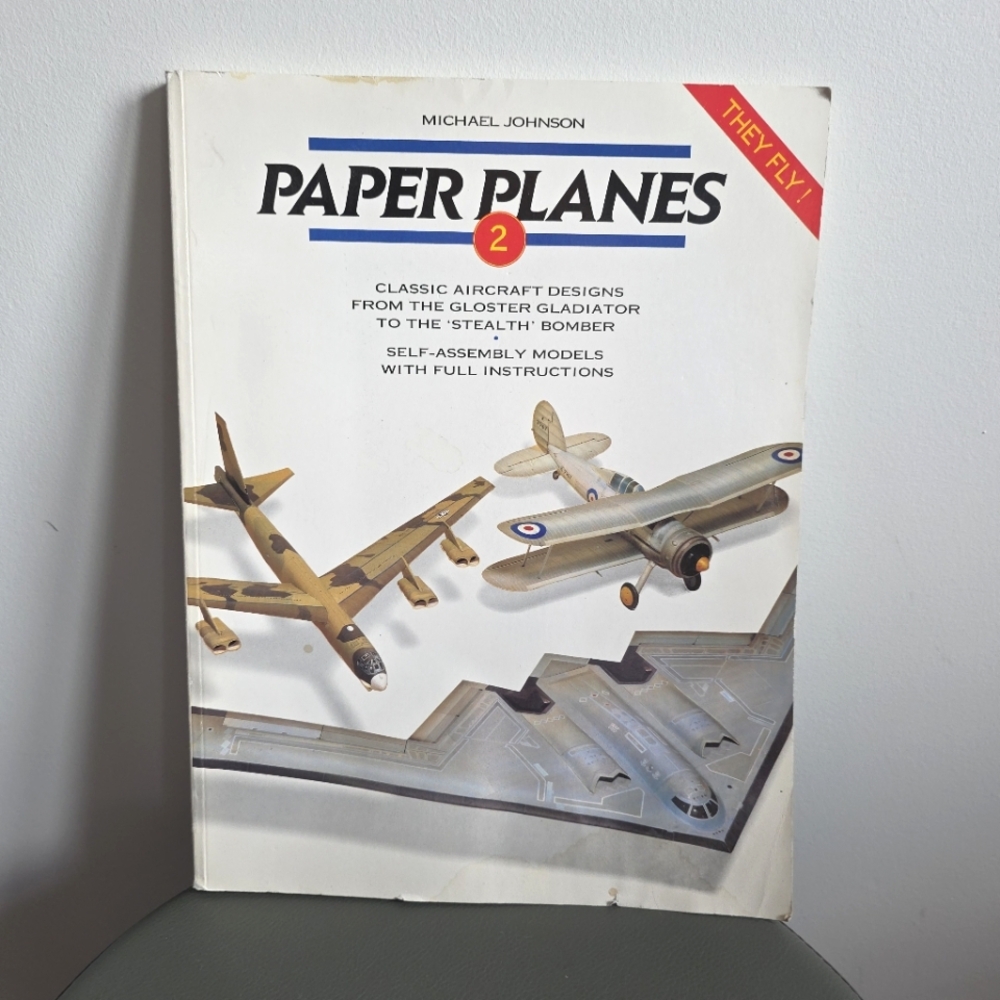 Historic Paper Planes Book: Make Paper Air Planes Cut Outs